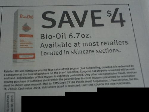Save $4.00 Bio-Oil 6.7oz Expires 09/30/2013